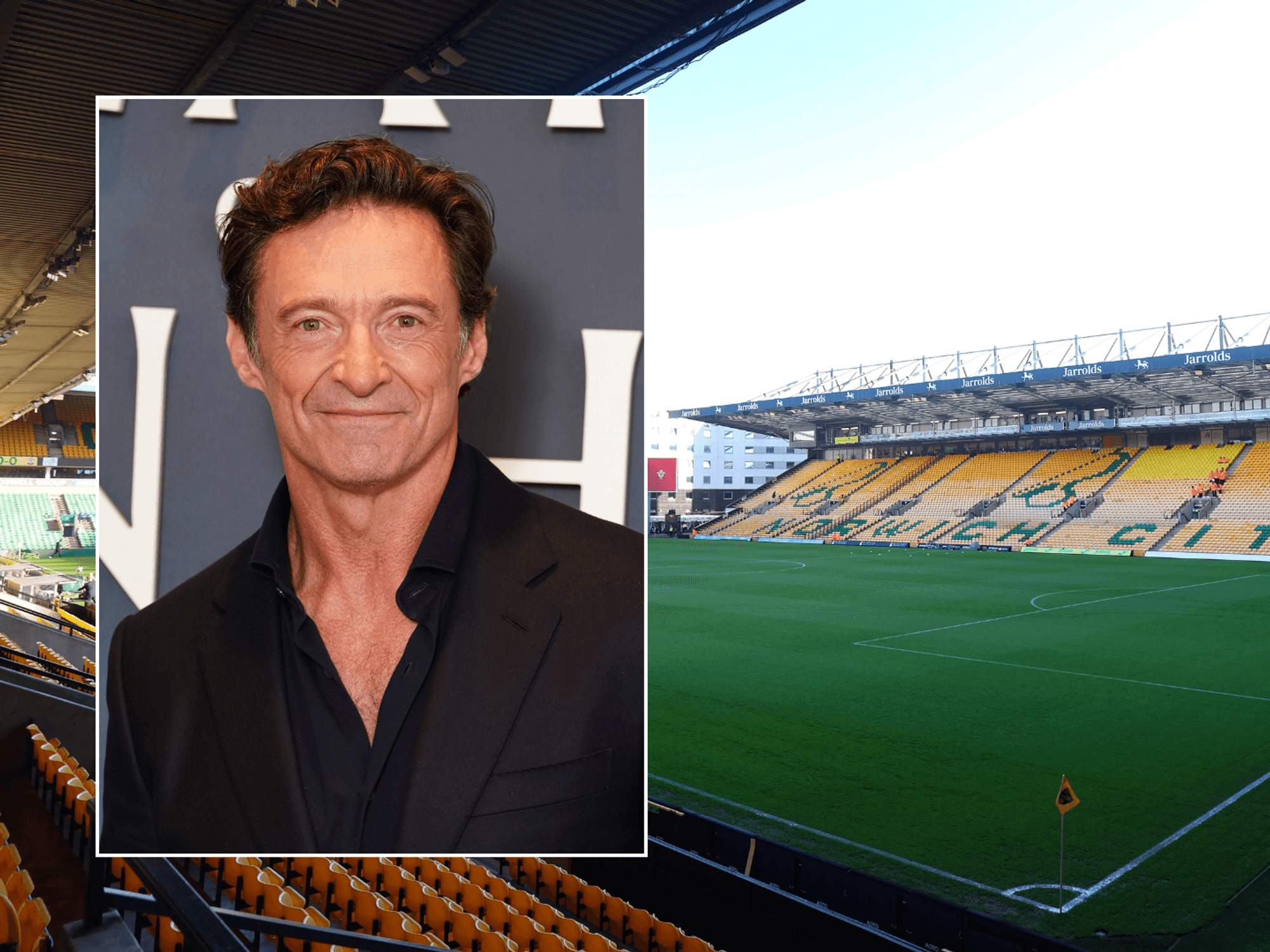 Hugh Jackman is considering buying a stake in Norwich City