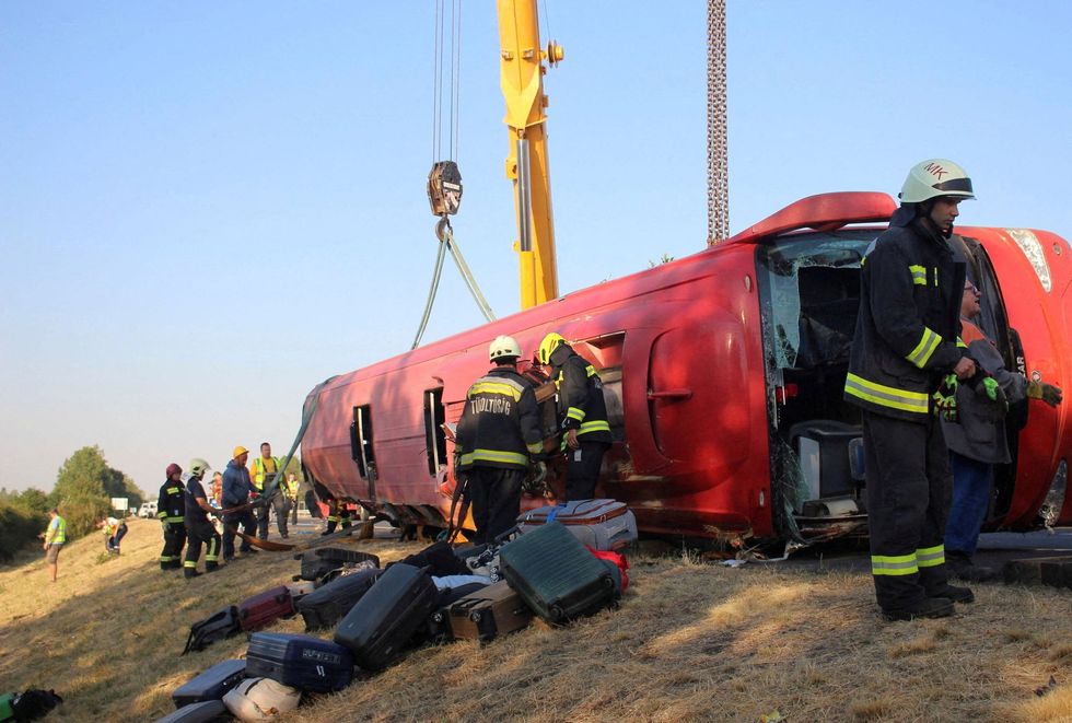 Hungary Bus Crash