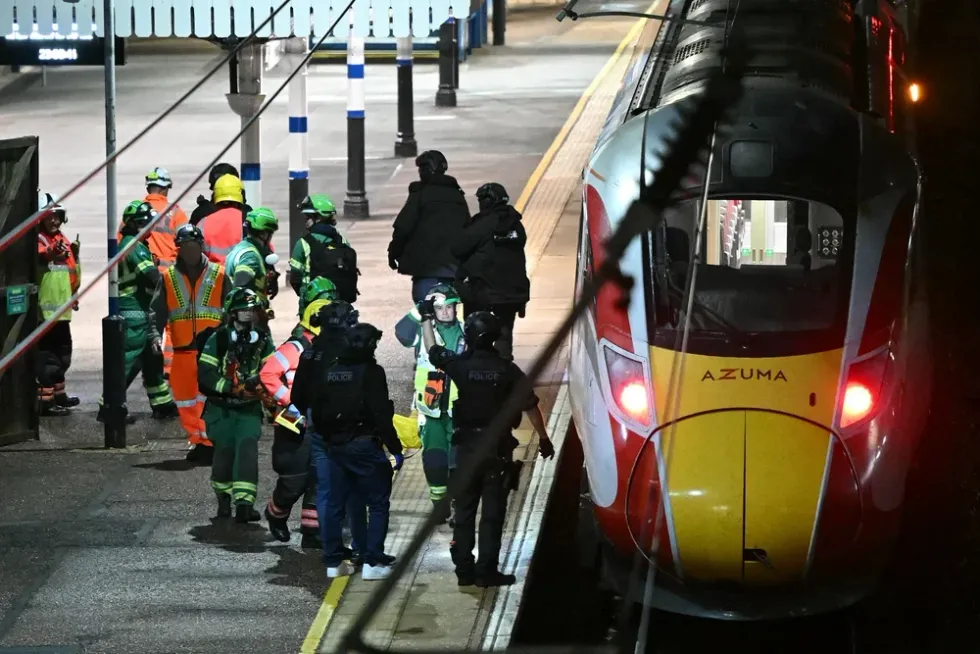 Huntington train stabbing