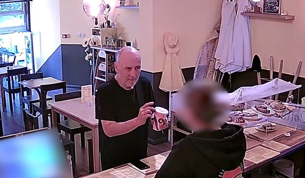 Ian McEnroe on CCTV