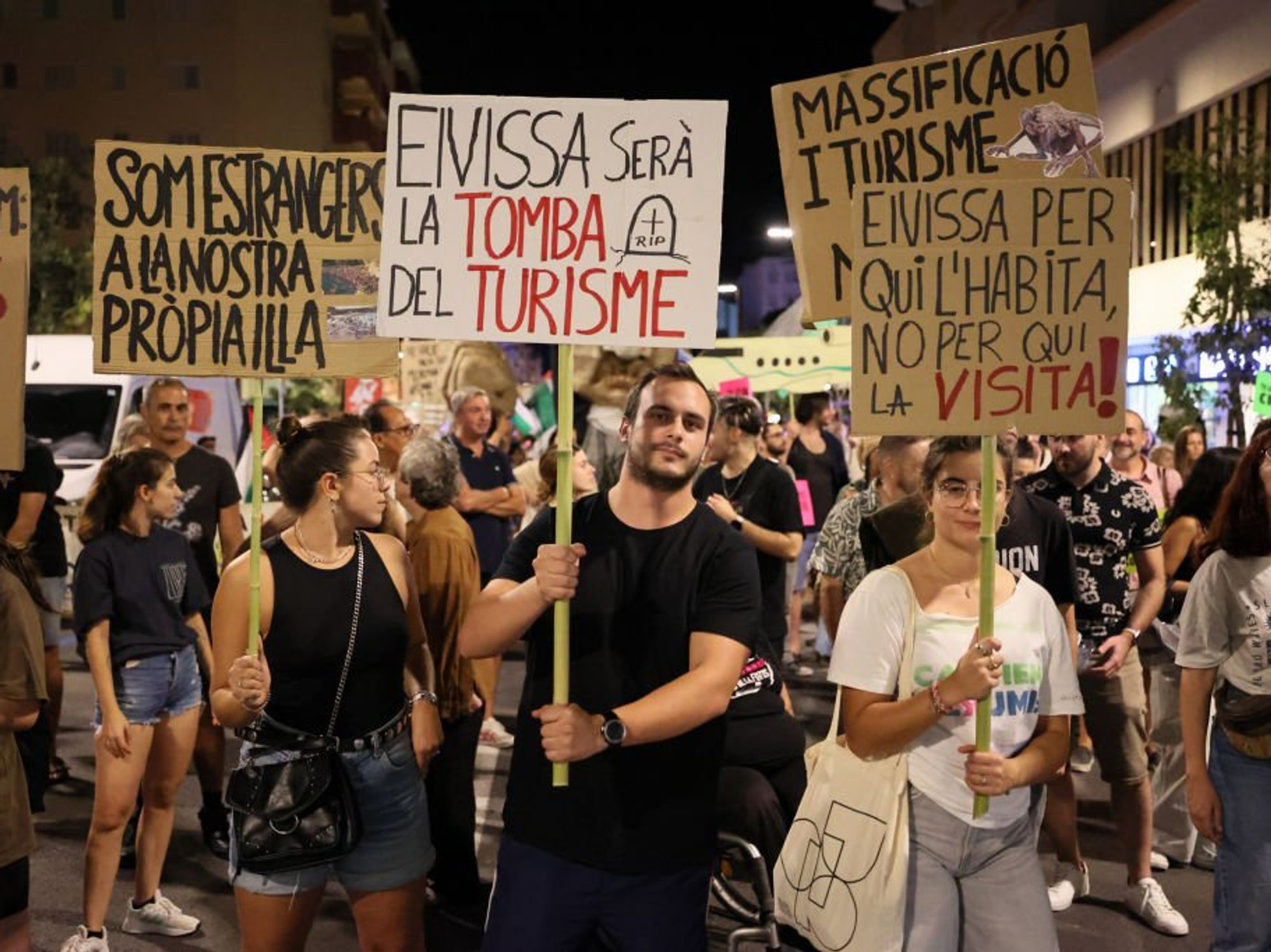 Ibiza protest
