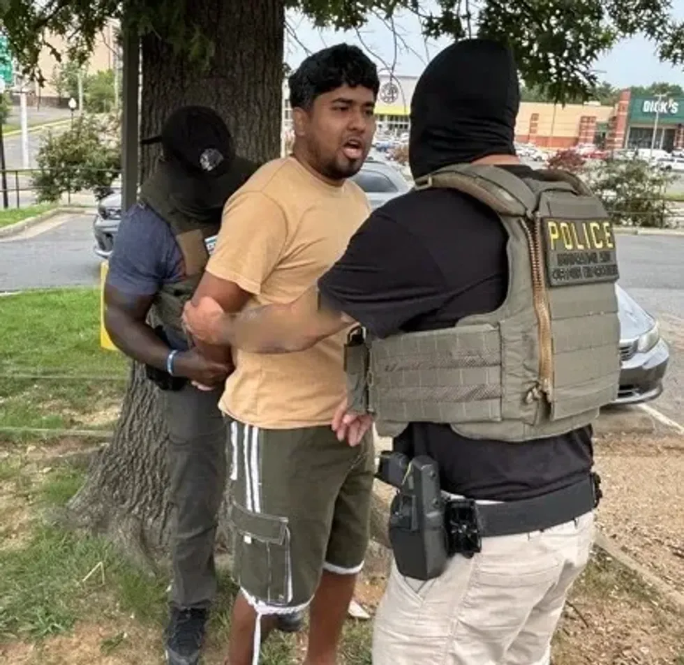 Ice raids in Washington DC