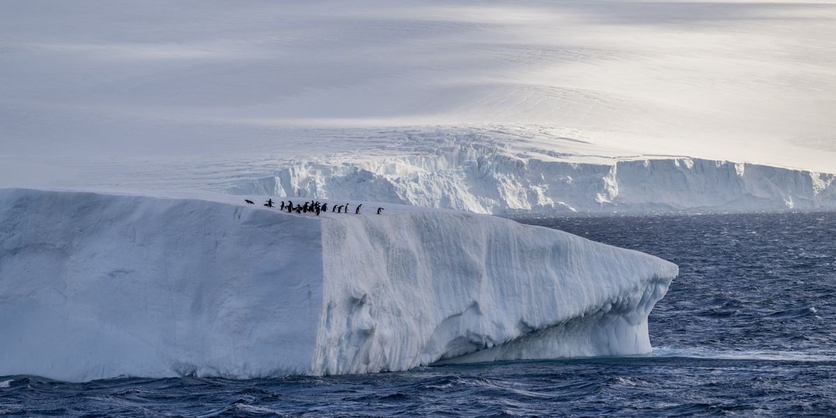 World's largest and oldest iceberg twice the size of Greater London begins moving again