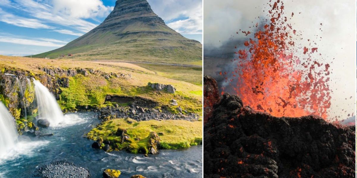 Britons told to 'stay away' from part of Iceland as it's gripped by volcanic eruptions