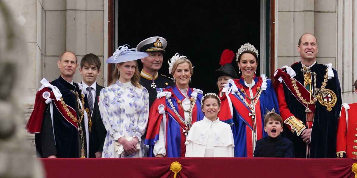 Prince Louis screams and pulls faces as Royal Family watch the flypast from Buckingham Palace balcony
