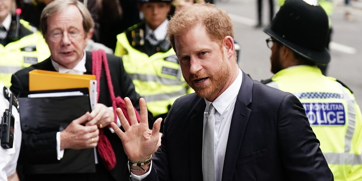 Prince Harry says he was 'treated less favourably than others' over UK security