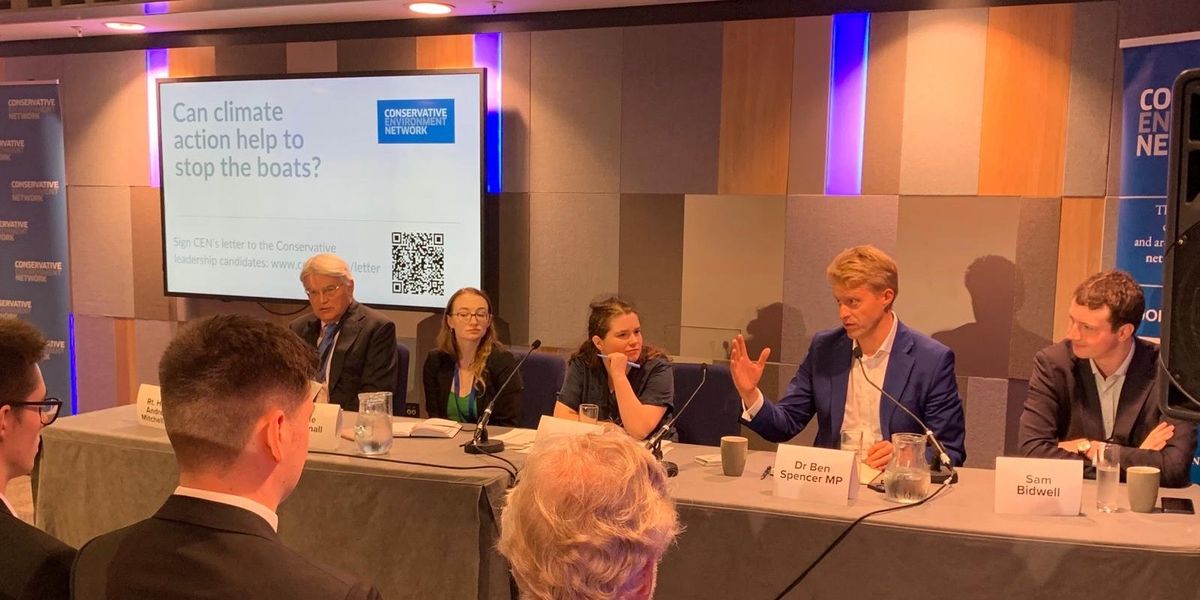 Tory MP says Britain must focus on tackling climate change to reduce migration