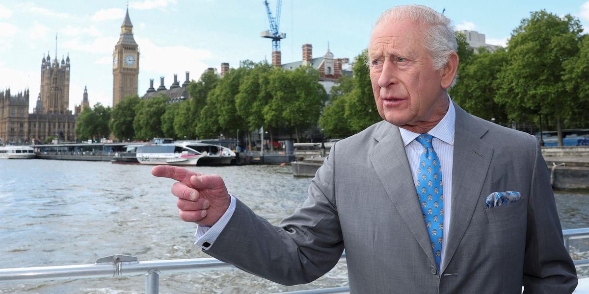 King Charles steps out in London to mark completion of major project after ten years of construction