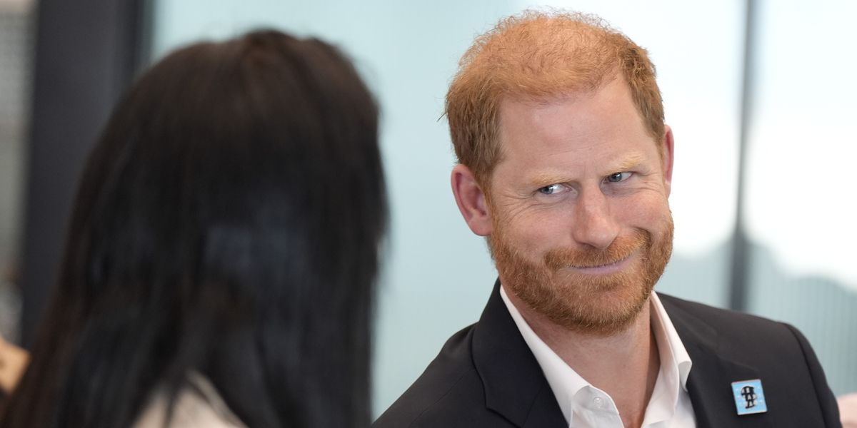 Prince Harry steps out for his final engagement in the UK before reuniting with Meghan