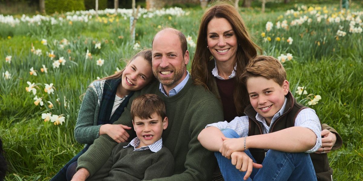 Kate and William share new family photo as George, Charlotte and Louis beam in couple's Christmas card
