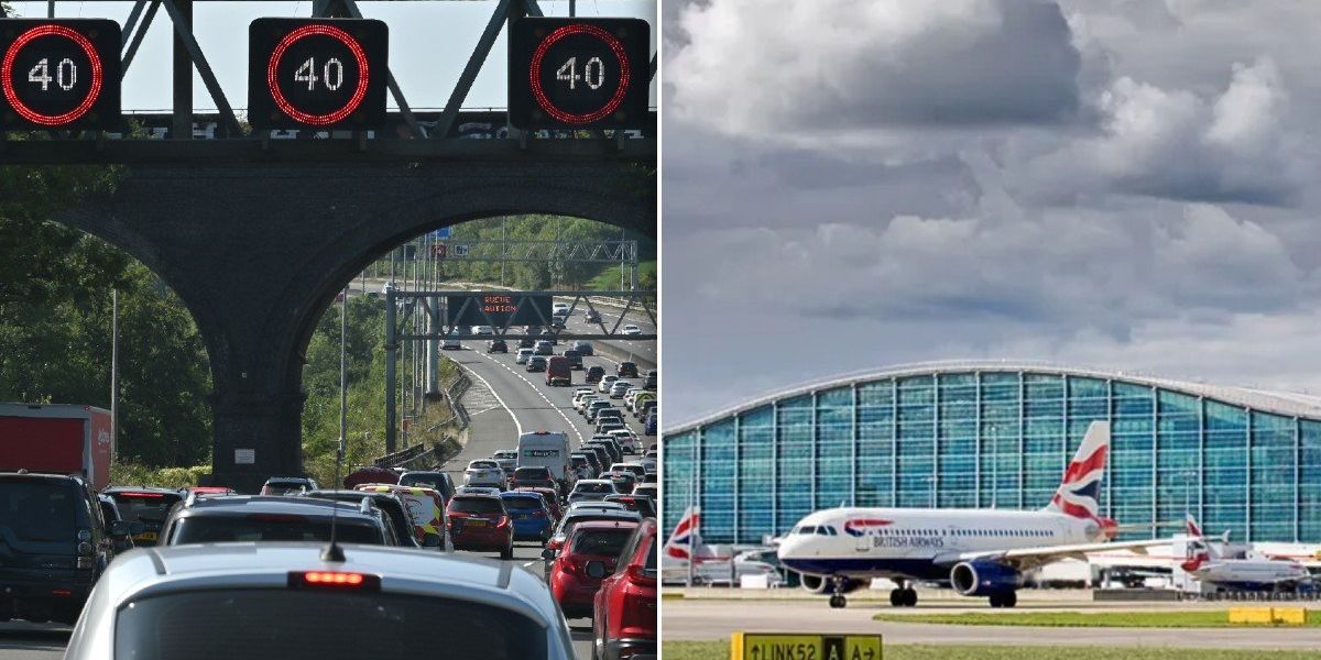 Britons could face lower speed limits and be forced to take summer staycations instead of flying abroad