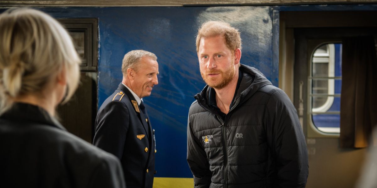 Prince Harry secretly travels from Poland to Ukraine on overnight train under the cover of darkness