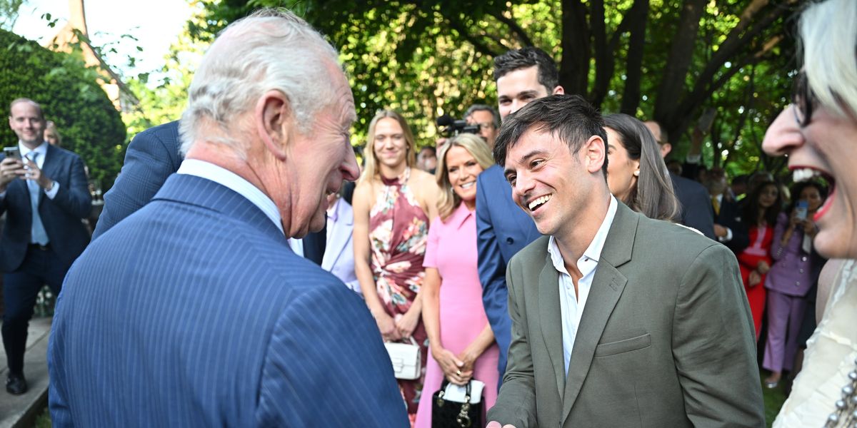 King Charles catches up with British sporting hero during US State Visit