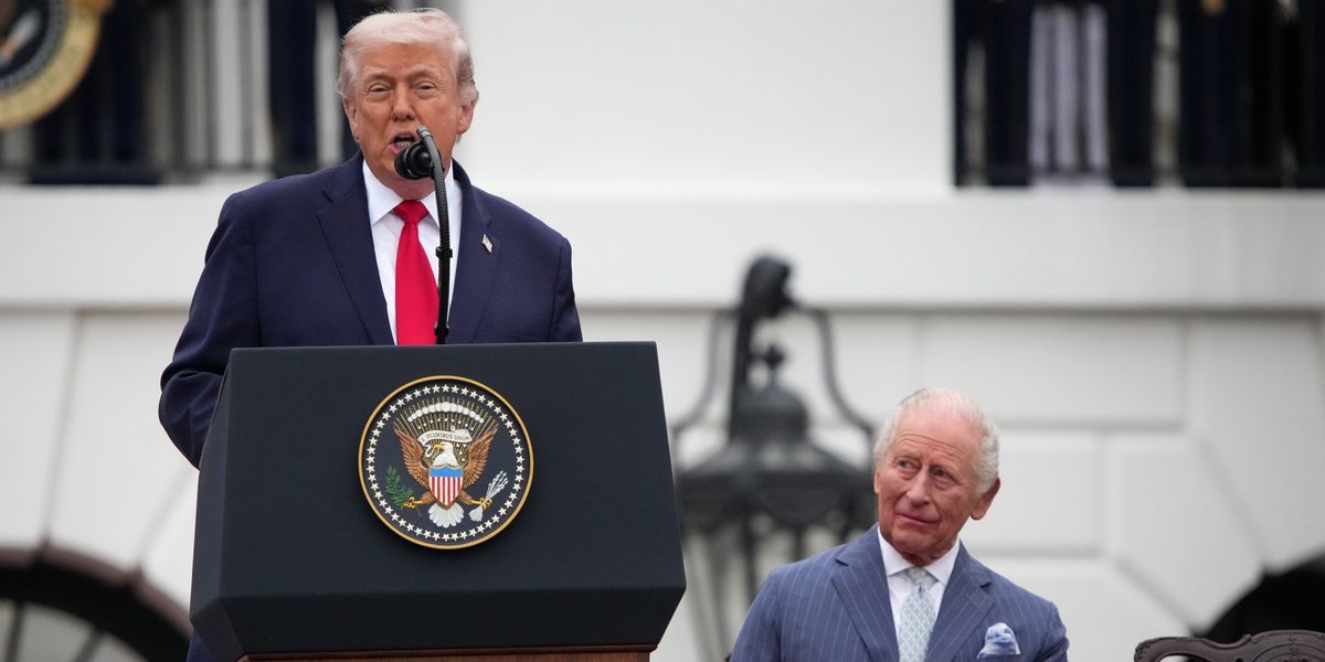 Donald Trump admits he wants to break protocol for King's address to Congress: 'A step too far!'