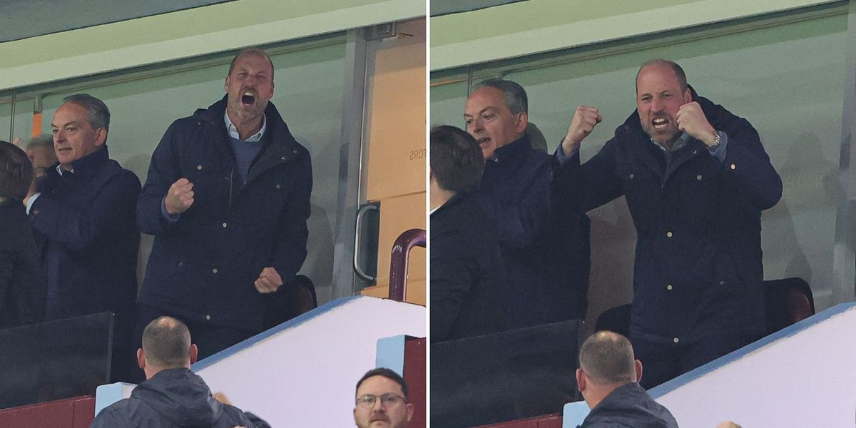 Prince William roars with emotion as Aston Villa triumph in Europa League