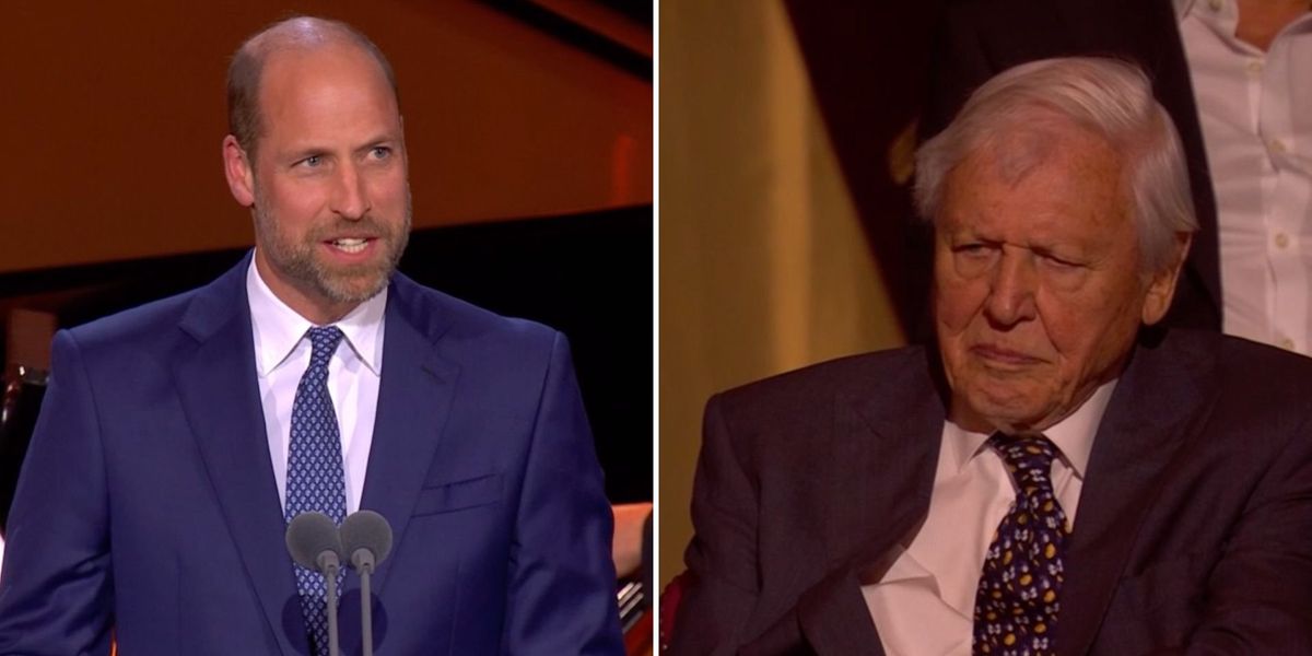 Prince William issues heartfelt speech at Royal Albert Hall for David Attenborough's 100th birthday
