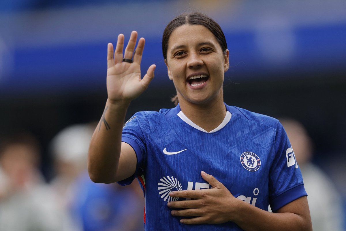 Controversial Chelsea star Sam Kerr scores in final game for club before summer departure