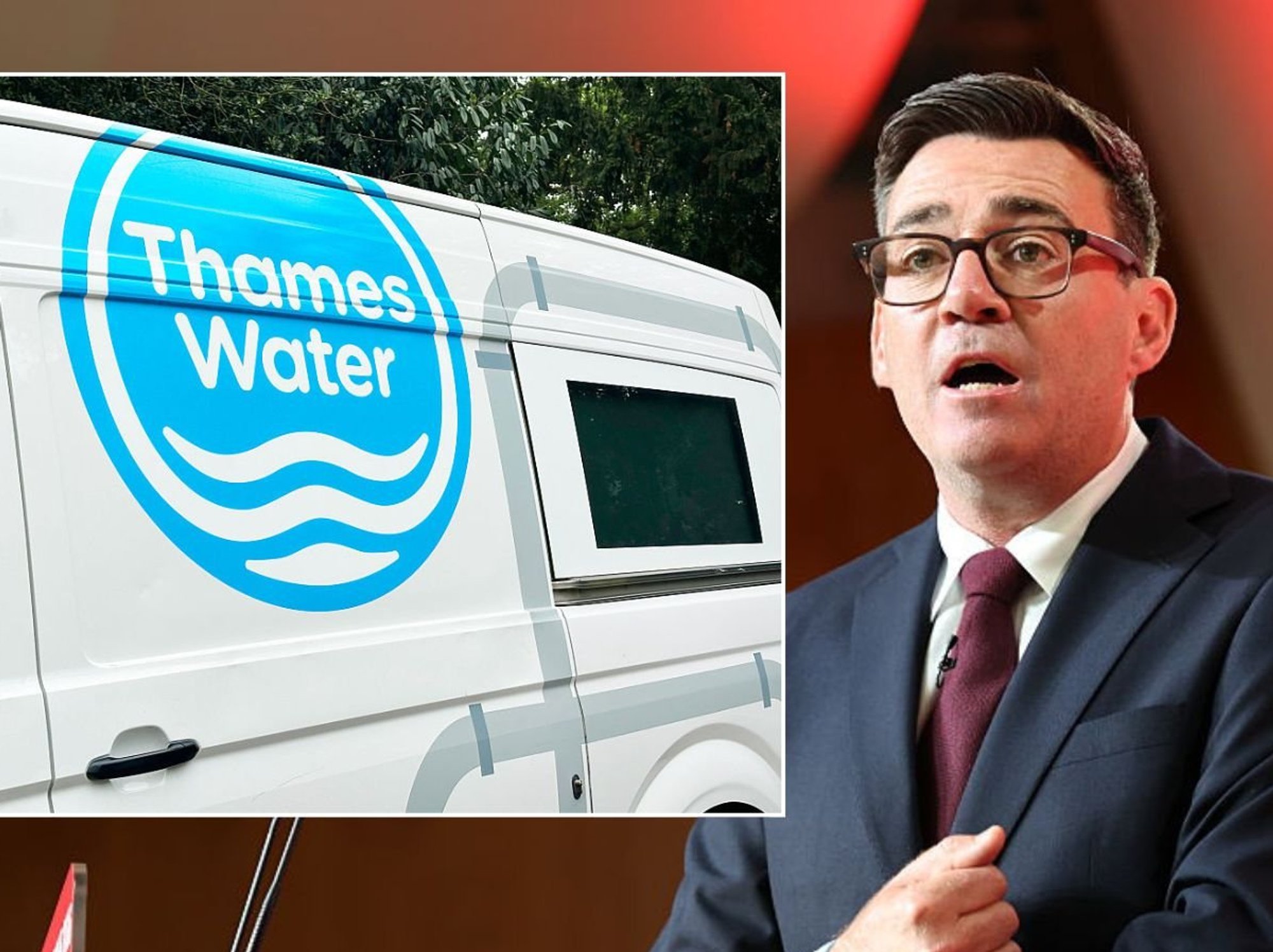 Thames Water investors prepare legal battle with Andy Burnham over nationalisation fears