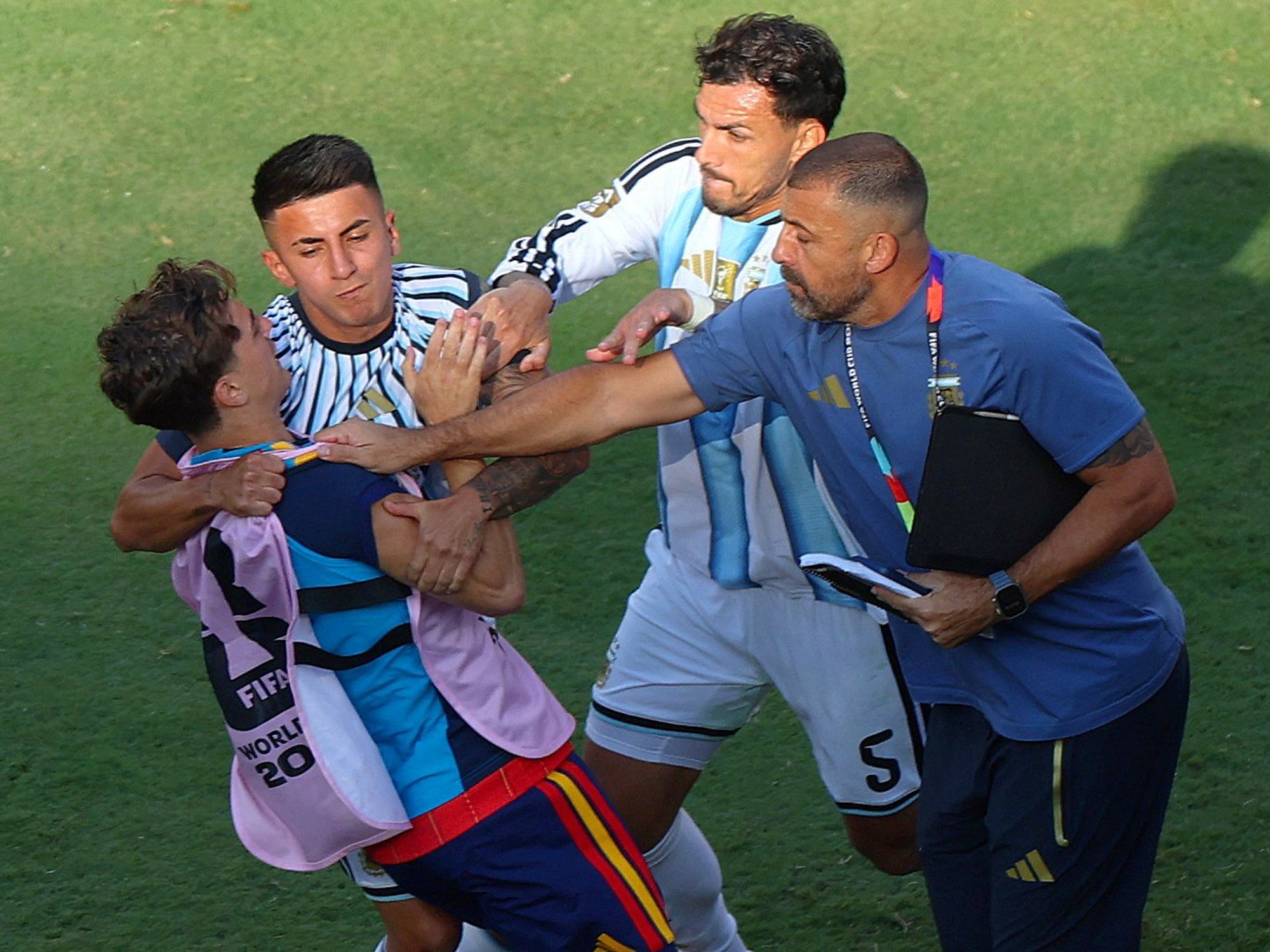 Argentina facing fresh punishment after 'disgusting' Leandro Paredes incident in World Cup final