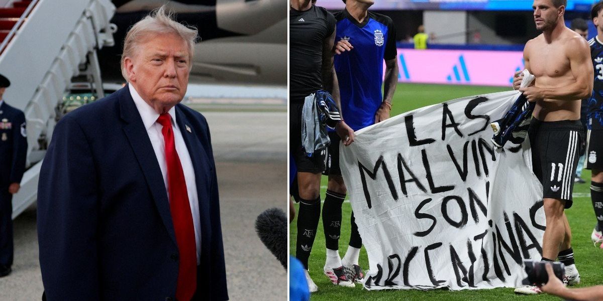 Donald Trump must back Britian to the hilt on the Falklands. It's in his best interest to do so
