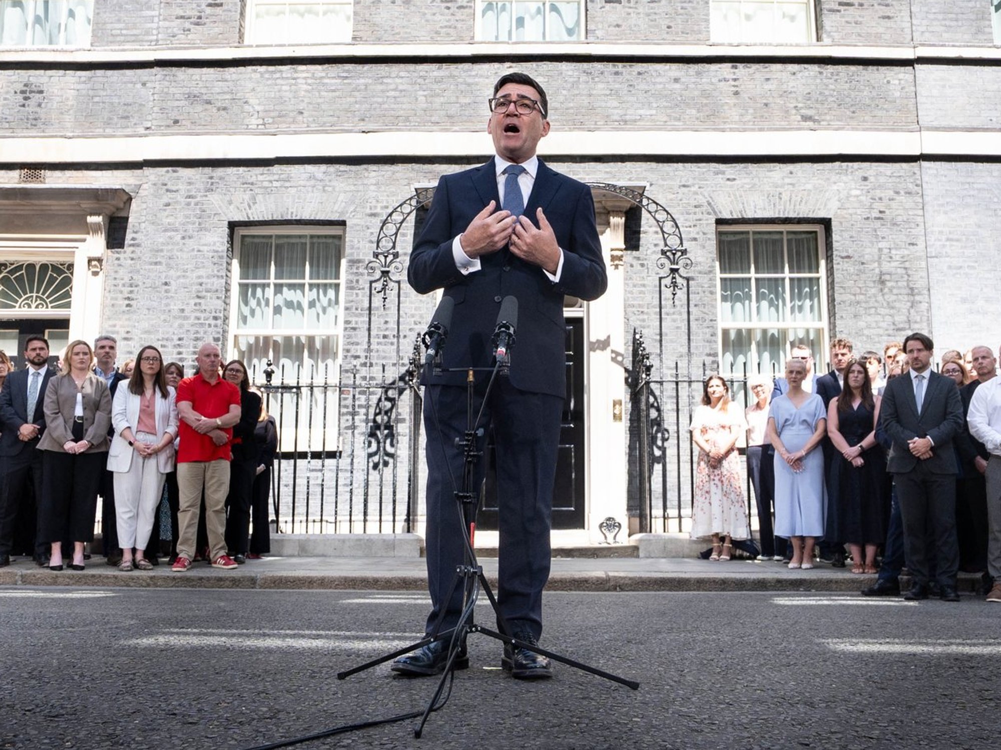 Andy Burnham cuts taxes on energy bills in first move as PM - funded by scrapping hated digital ID