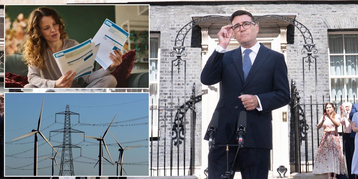 Andy Burnham told to slash green levies for businesses after 'welcome relief' on domestic energy bills