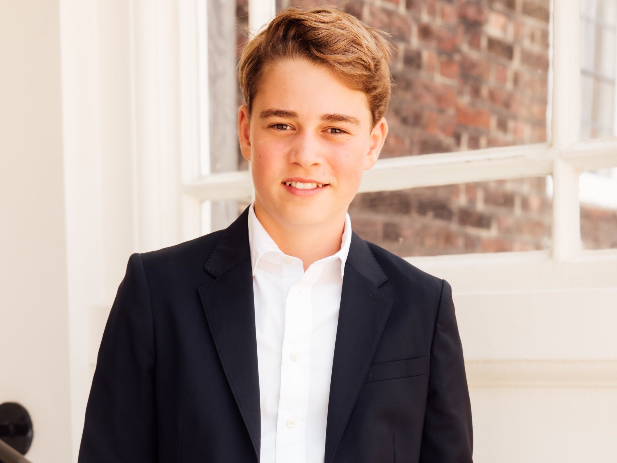 Prince William and Catherine share new photograph of Prince George to mark their son's 13th birthday