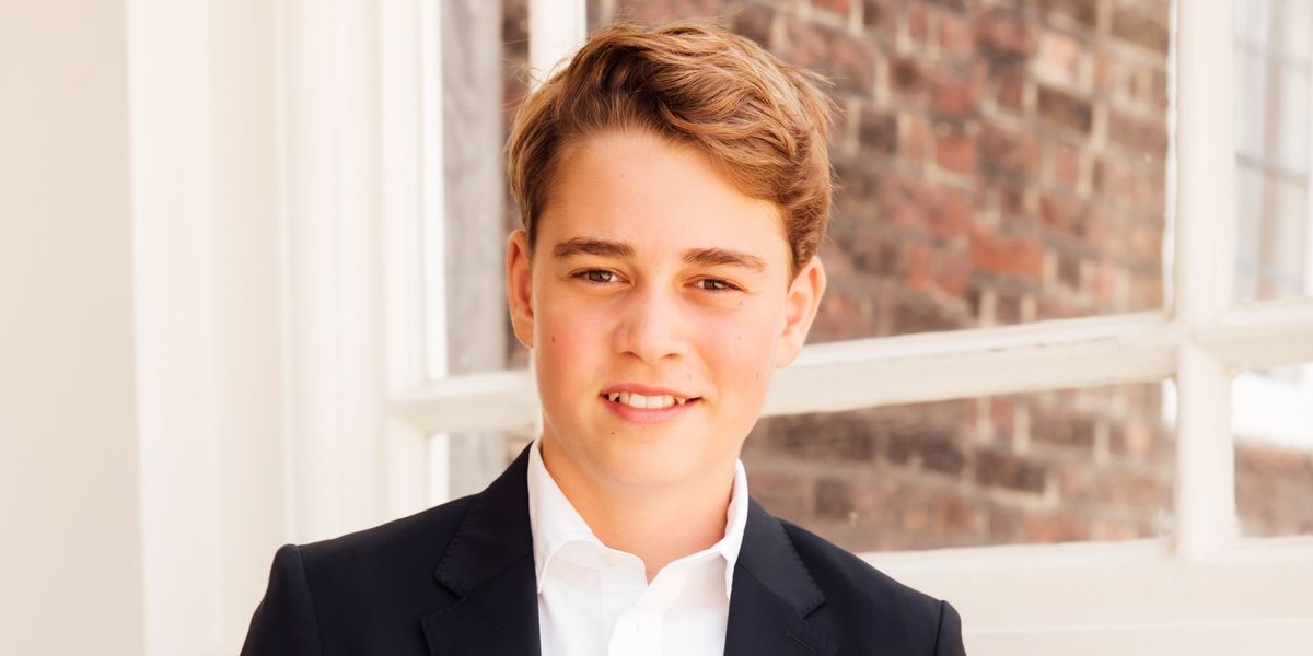 Prince William and Catherine share new photograph of Prince George to mark their son's 13th birthday