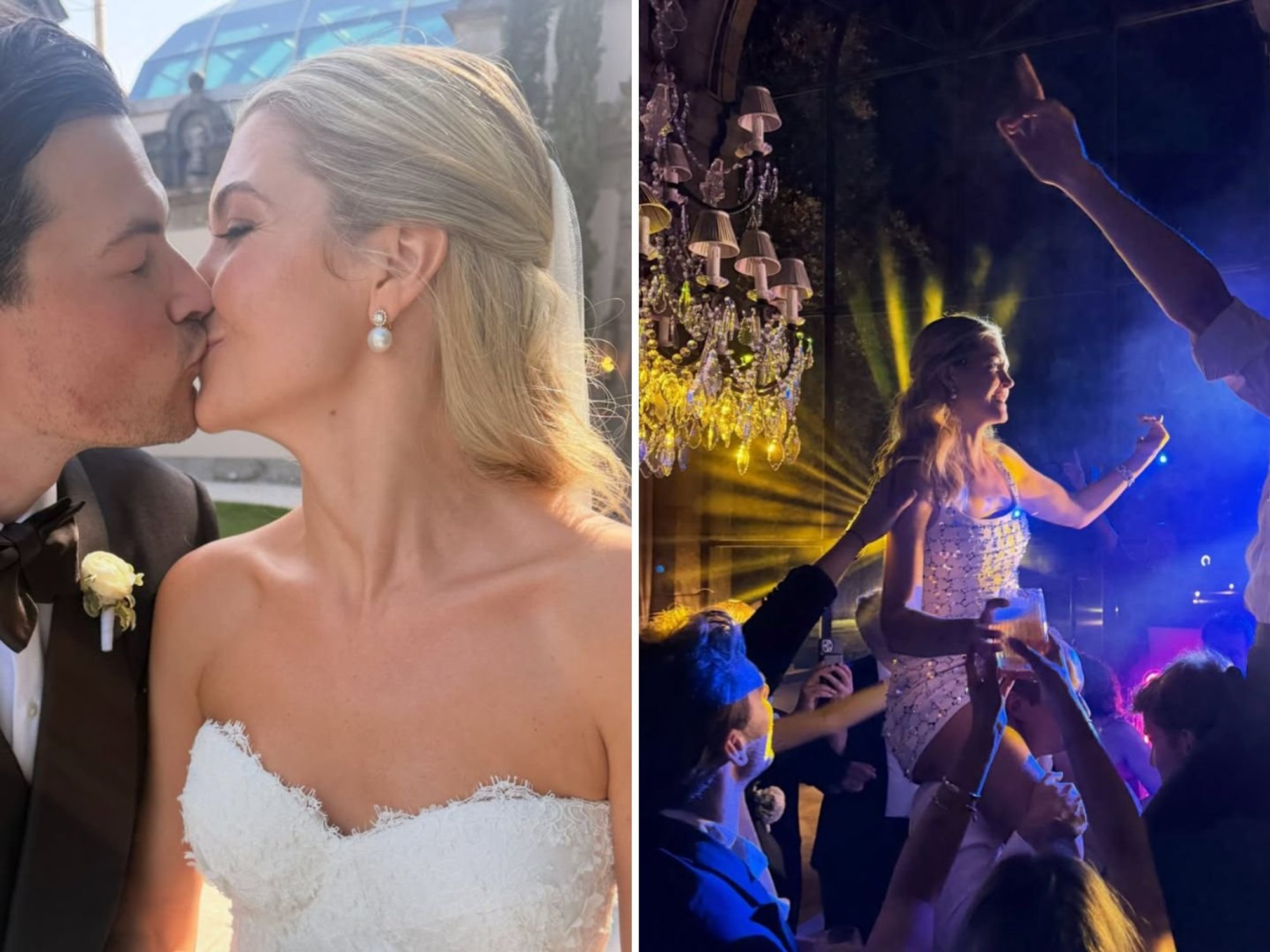William and Harry's cousin celebrates marriage to childhood sweetheart in lavish Portugal ceremony