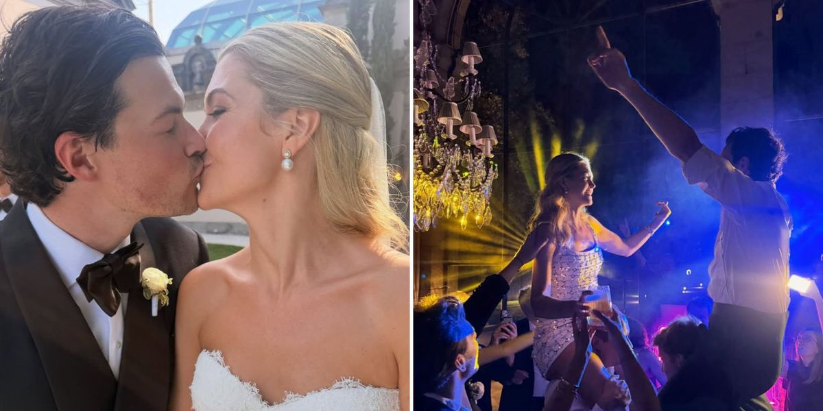 William and Harry's cousin celebrates marriage to childhood sweetheart in lavish Portugal ceremony