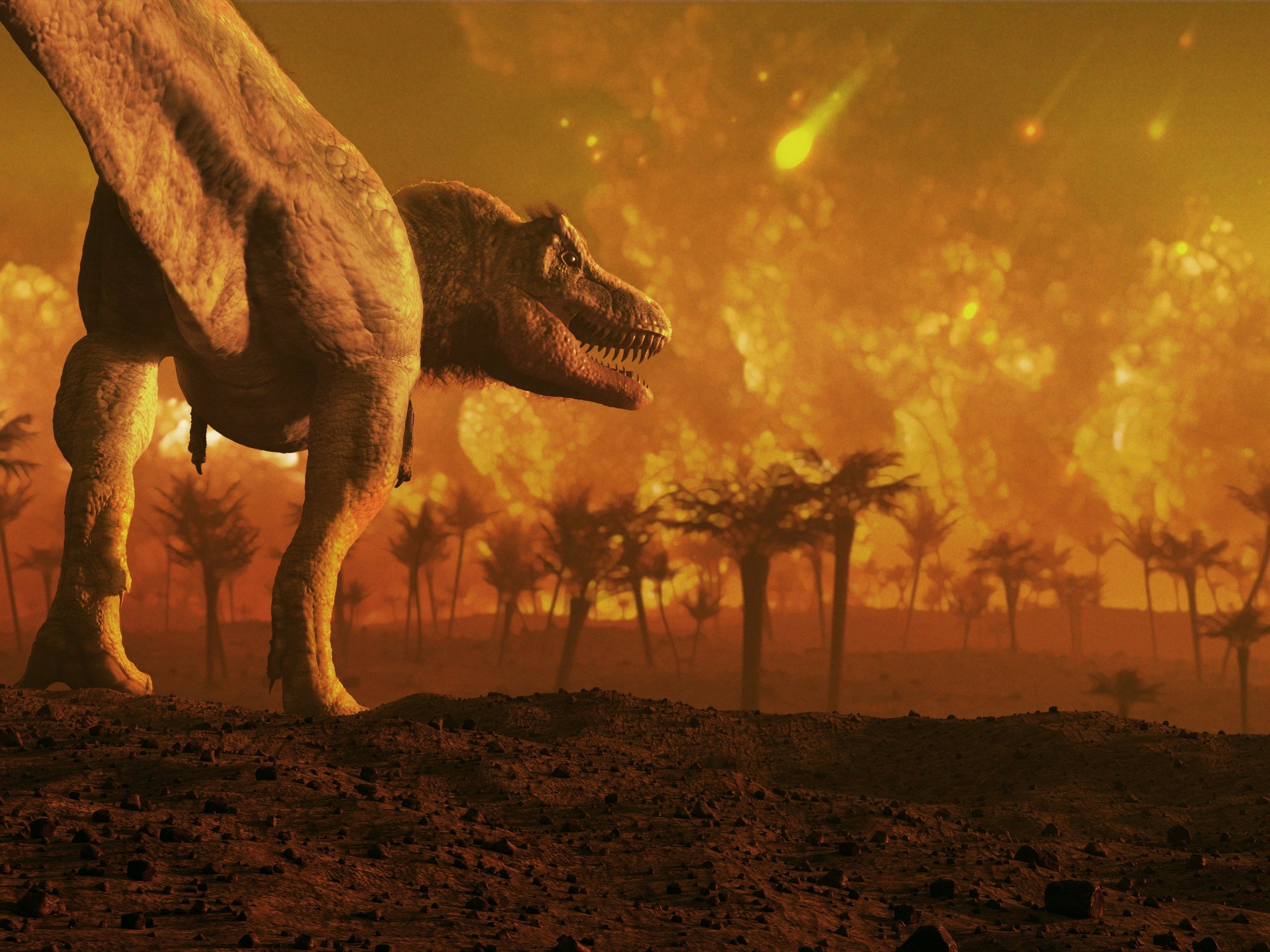 Dinosaurs were NOT wiped out by asteroid impact say scientists in bombshell new study