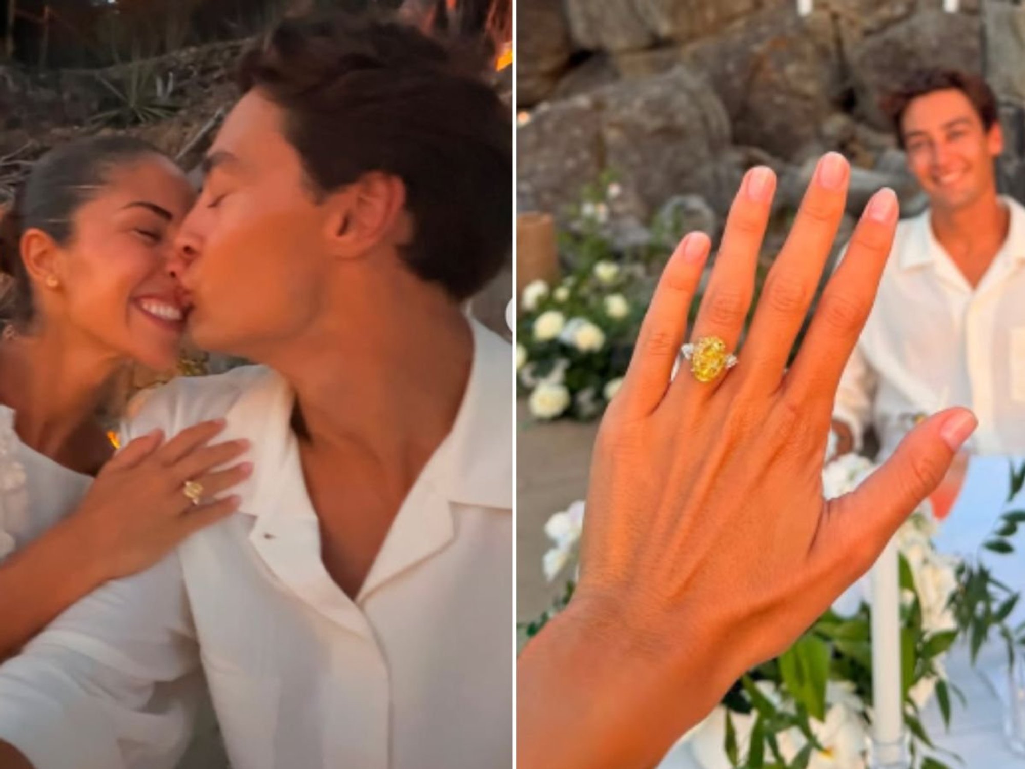 George Russell engaged as F1 star proposes to girlfriend Carmen Montero Mundt after six years