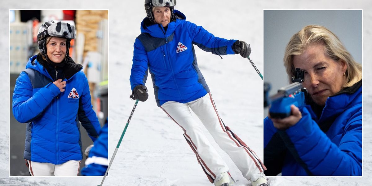 Duchess of Edinburgh shows off skiing skills as she takes on new royal role