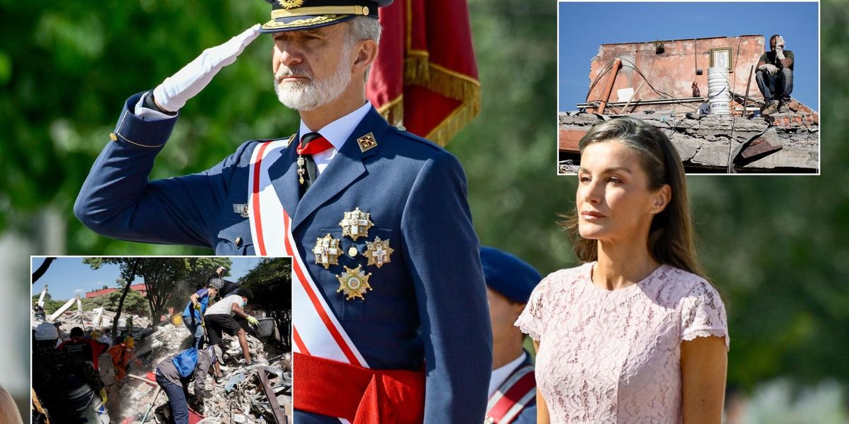 King and Queen release statement after earthquake leaves 200 dead and thousands more missing