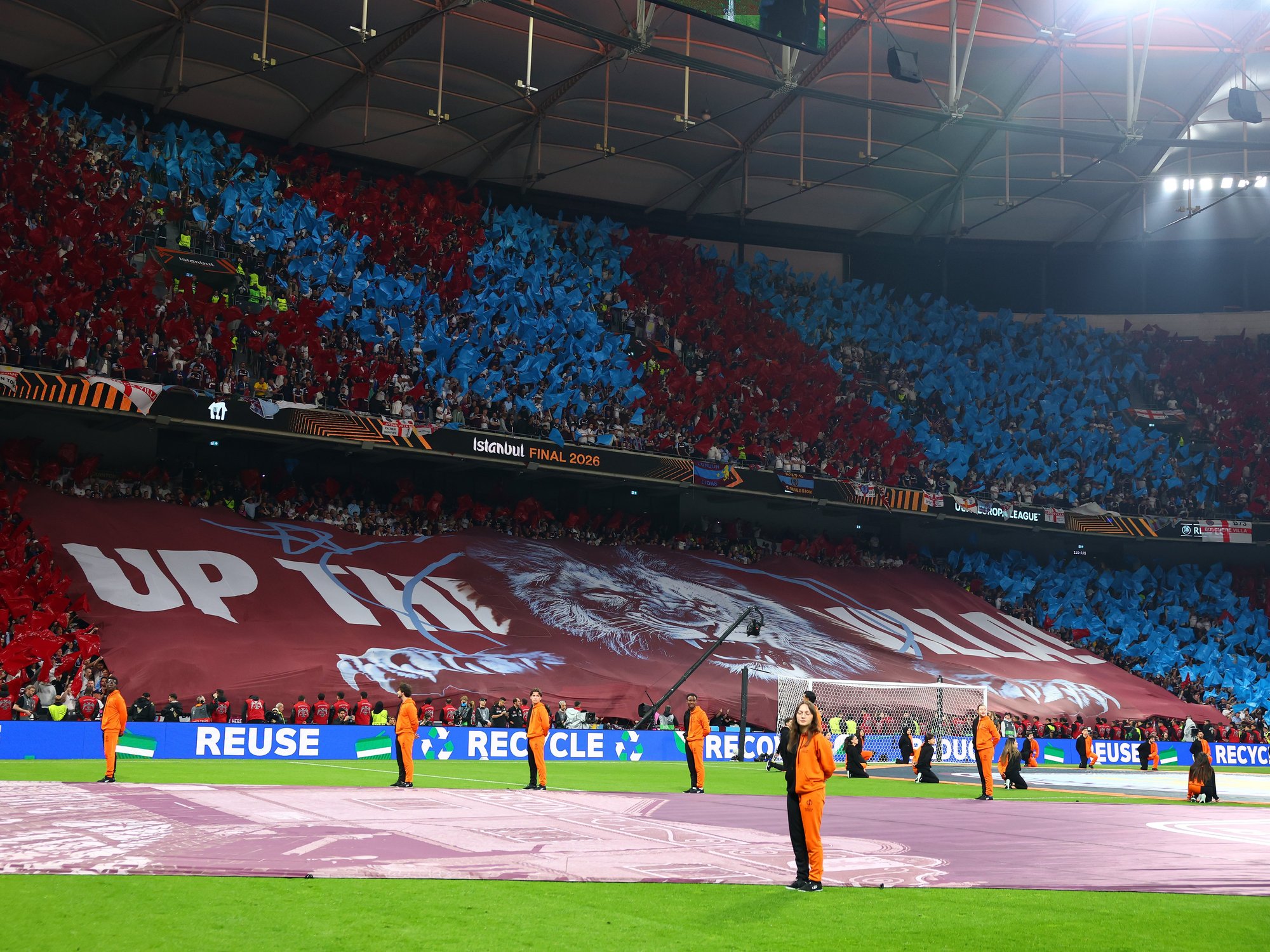 Aston Villa appeal rejected by Uefa after 'discriminatory' traveller banner