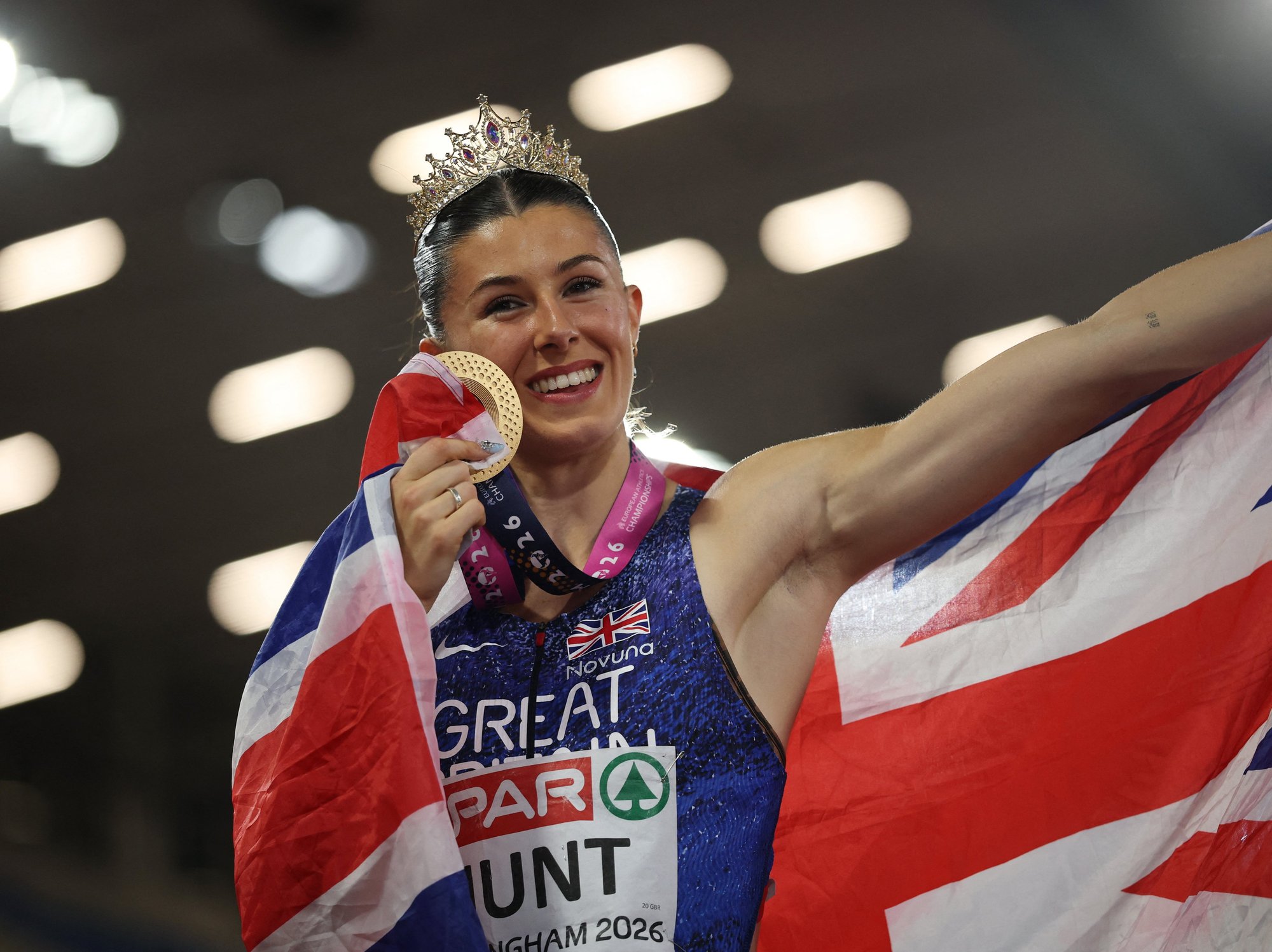 Amy Hunt reveals 'scary' health issue after winning second European gold in Birmingham