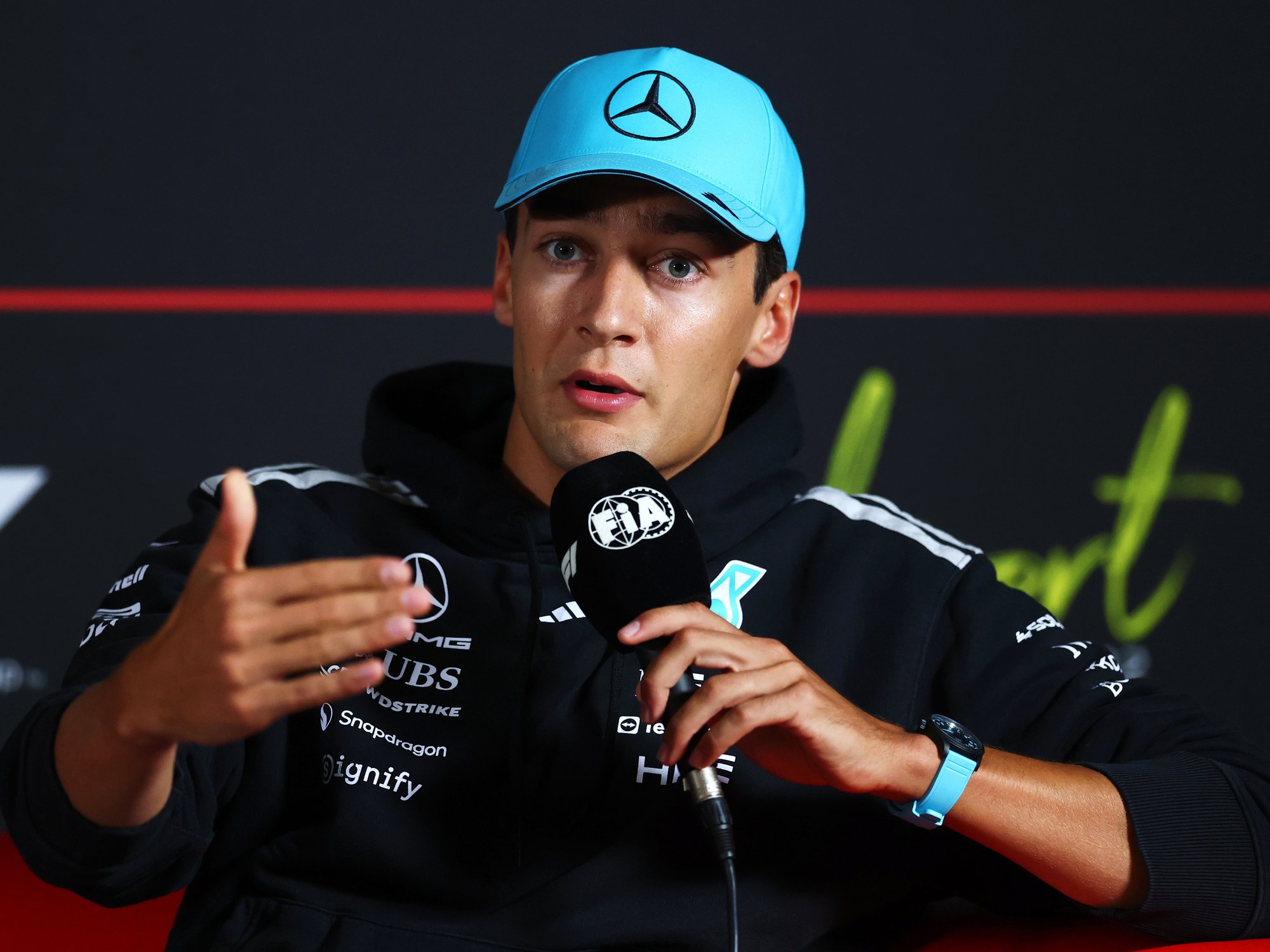 George Russell makes major Mercedes admission after Max Verstappen signs Red Bull contract