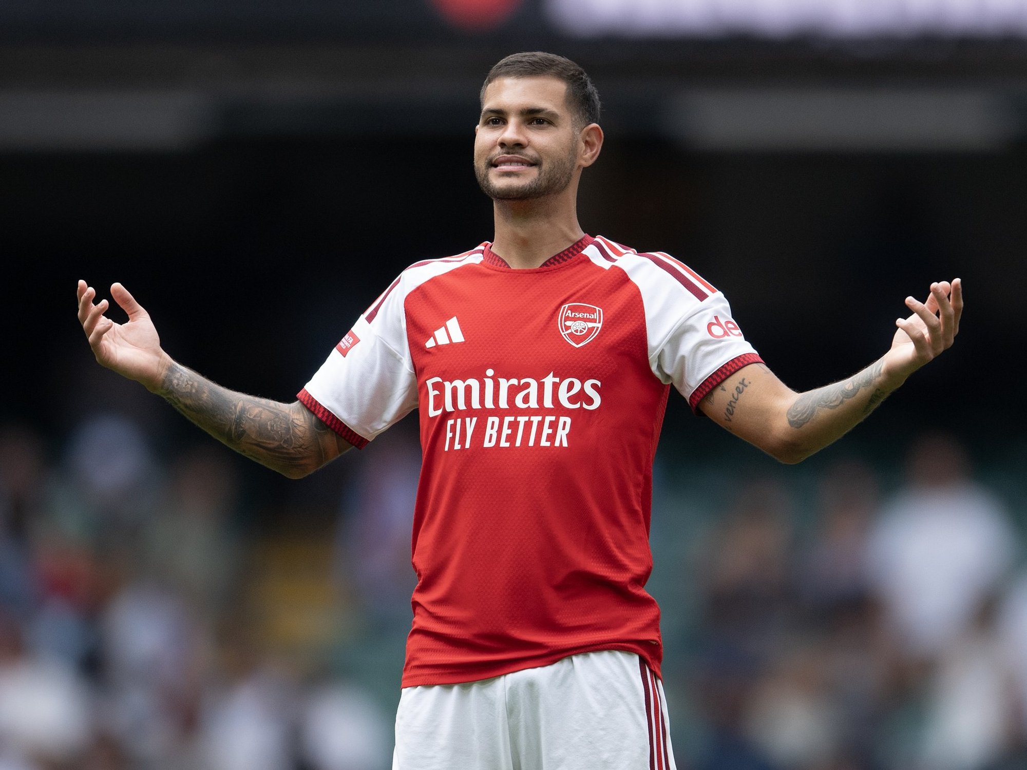 Where is Bruno Guimaraes? Arsenal star's absence explained