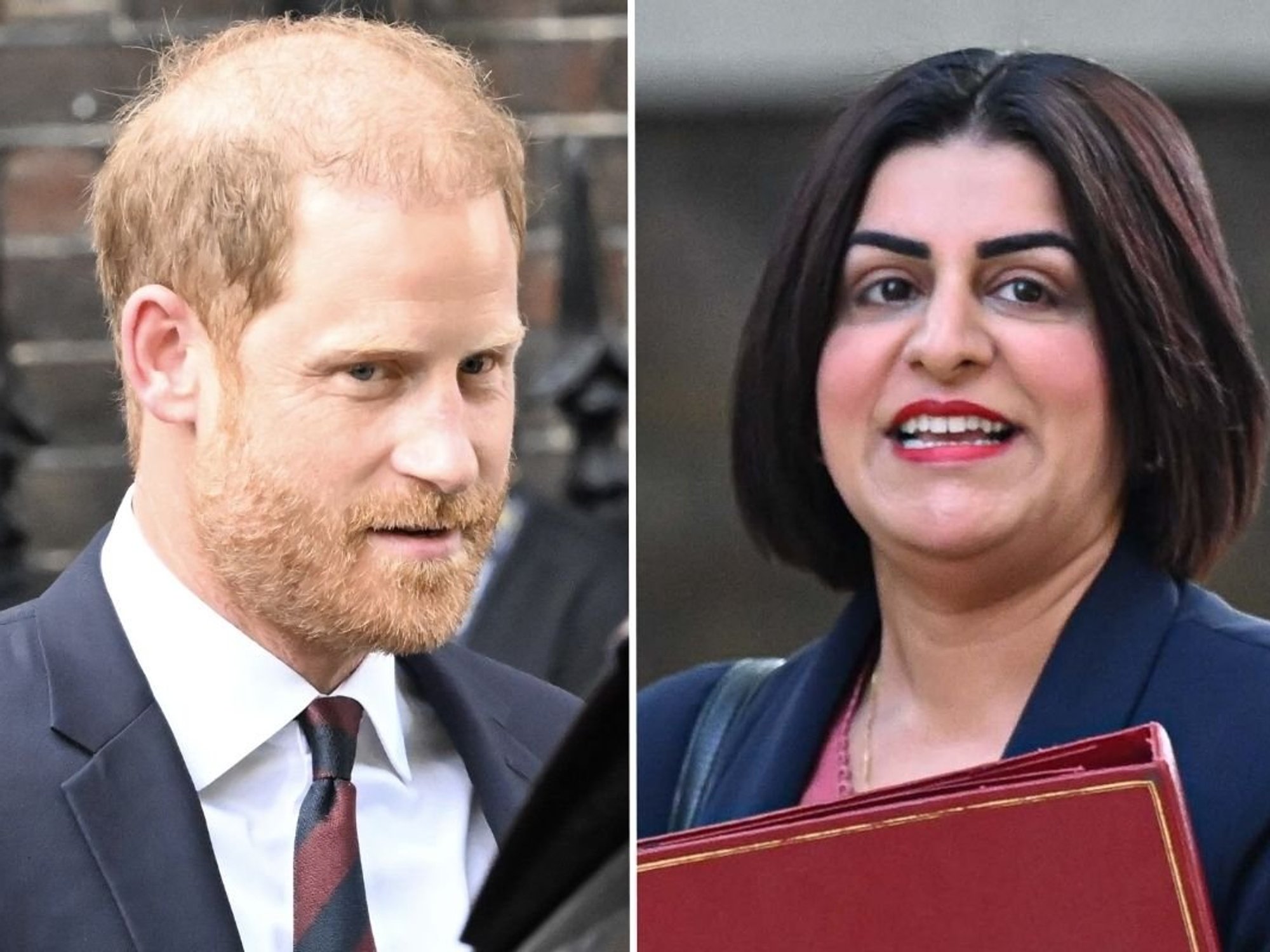 Harry's lawyers call on Shabana Mahmood to personally intervene in decision on his funded police ...