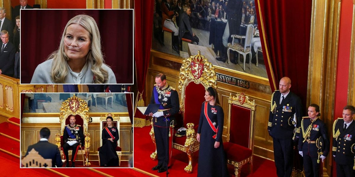 King Haakon VIII sworn in as new Queen Mette-Marit misses ceremony after 'health complications'