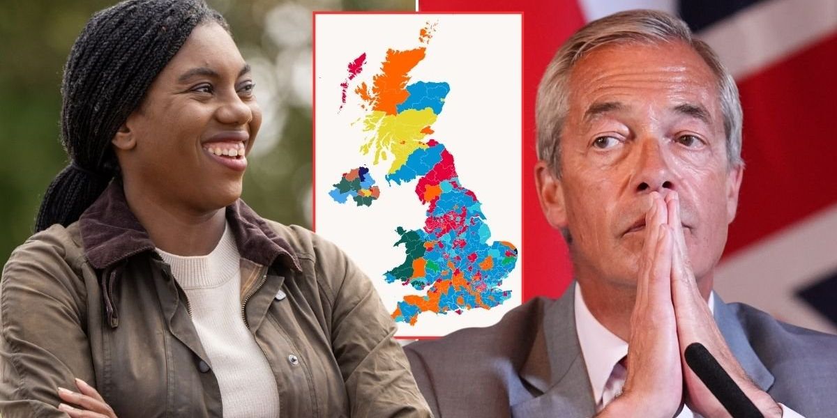 Tories overtake Reform for first time in 18 months as split on right gives Andy Burnham lifeline