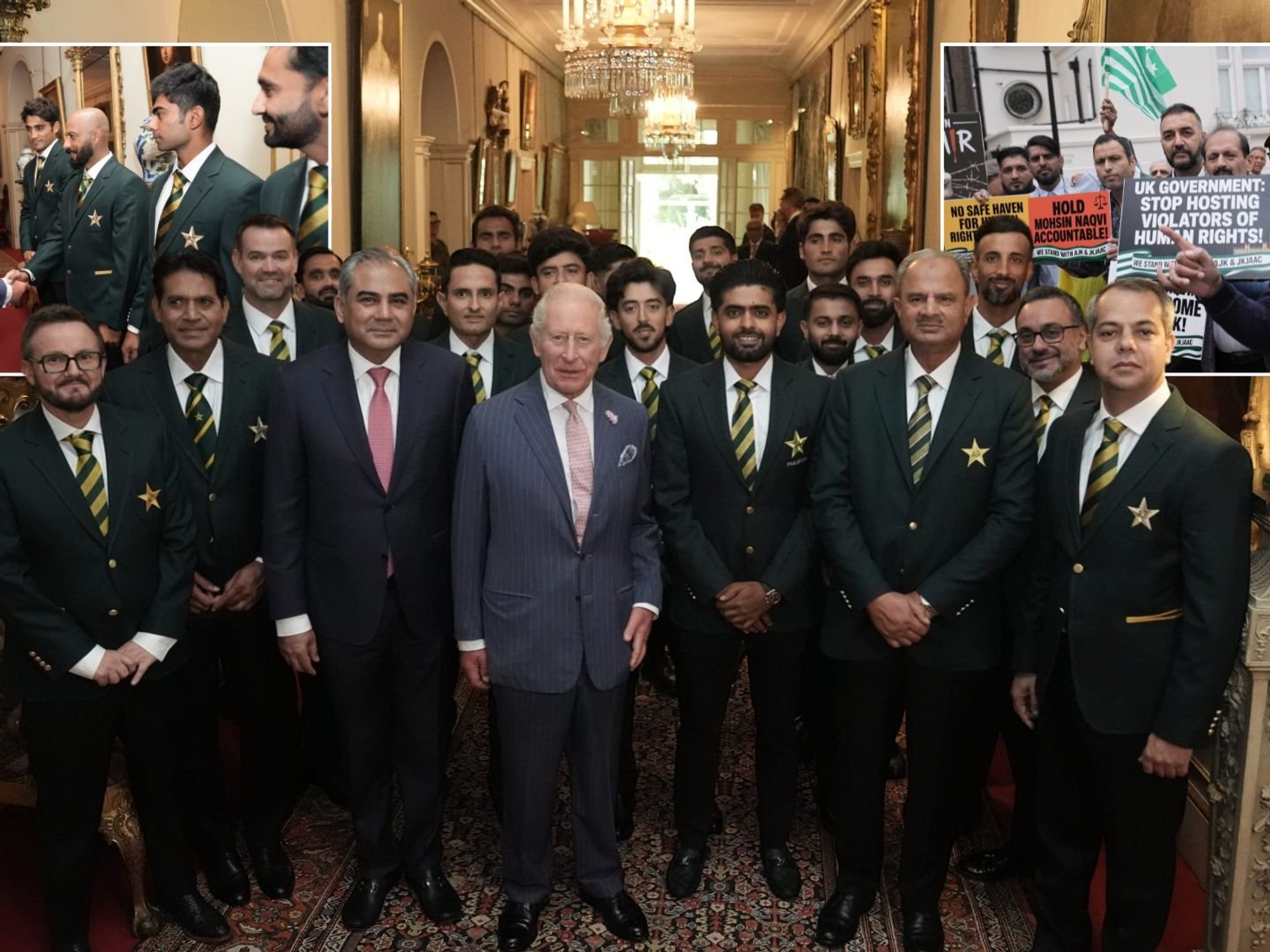Pakistan cricketer ‘refused’ to meet King Charles at Clarence House after being dropped from squad