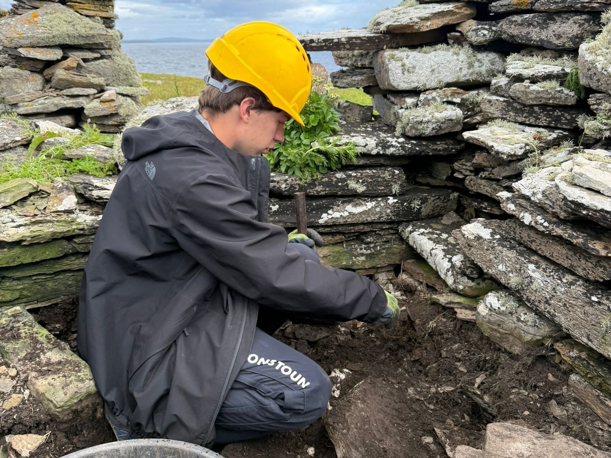 Children at school attended by King discover 'medieval Viking church' on uninhabited Scottish island