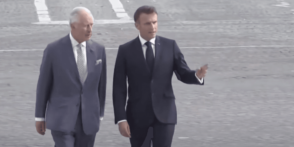 King Charles and Queen Camilla meet Macron under tightest security as masses kept away: 'Where are the crowds?!'