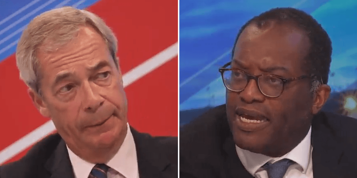 ‘Chucking her under the bus!’ Farage grills Kwarteng over shocking Liz Truss claim