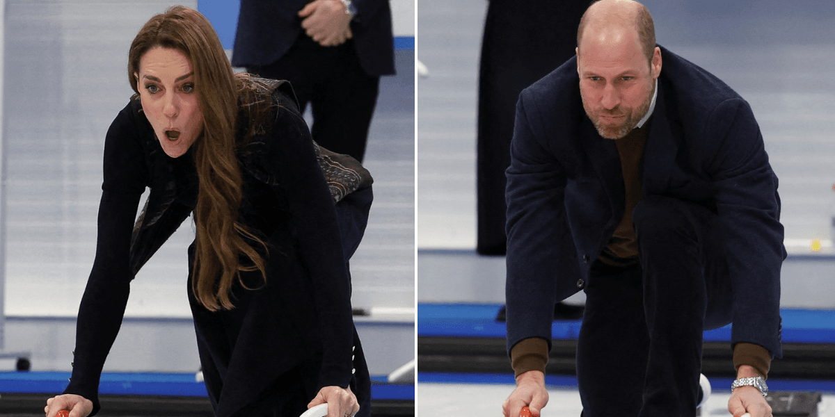 Princess Kate slips before outplaying Prince William in curling showdown amid Scotland visit