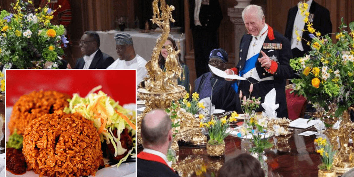 King Charles refuses to crown Nigeria for producing 'best Jollof rice'