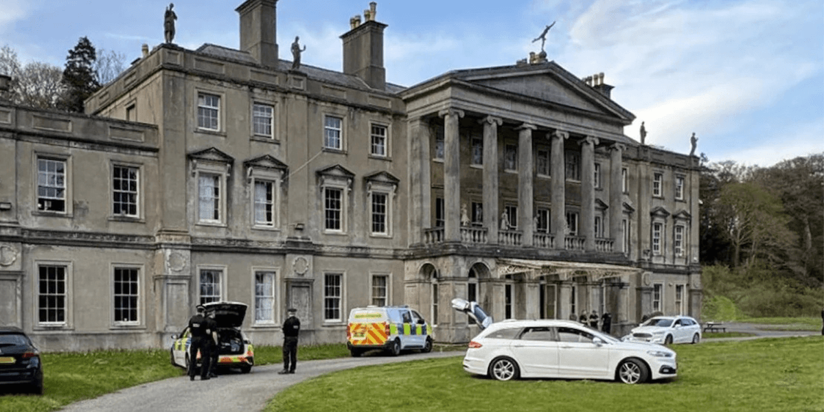 Police launch probe after cannabis farm uncovered at historic Welsh manor that once hosted King Charles