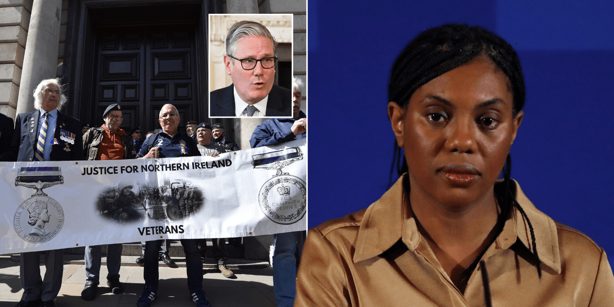 Troubles Bill: Kemi Badenoch issues last-ditch plea to protect Northern Ireland veterans from Keir Starmer's 'obsession'