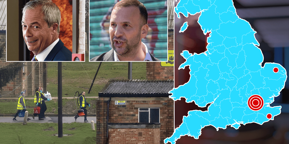 MAPPED: The five Green-voting areas where a Reform Government could open migrant detention centres
